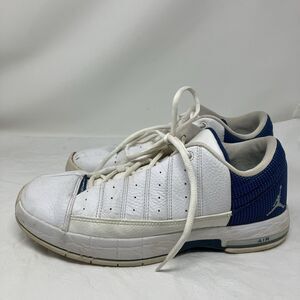 Nike Air Jordan TE II Advance Shoe White Blue Men 10.5 Athleisure 395468
